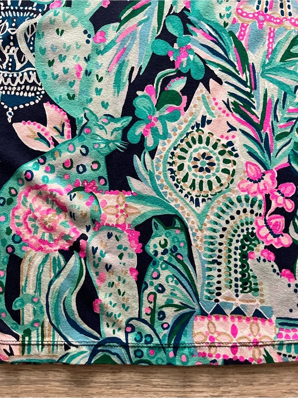 Lilly Pulitzer Womens UPF 50+ Sophie Ruffle Dress Looking Sharp Multi Size Small - Picture 3 of 7